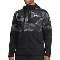 Bluzy męskie - Nike Dri-FIT Fleece FZ Camo bluza męska - miniaturka - grafika 1