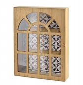 Szafki na klucze - STACY Skrzynka na klucze 28x21x5,5cm okienko - miniaturka - grafika 1