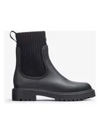 Botki damskie - Unisa Sztyblety "Aynarf" w kolorze czarnym - miniaturka - grafika 1