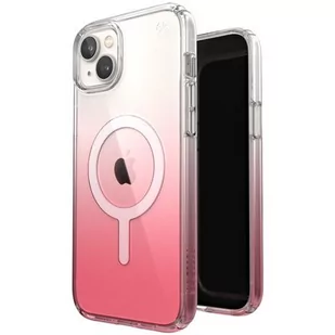 Speck Etui Presidio Perfect-Clear Ombre MagSafe do Apple iPhone 14 Plus Przezroczysto-różowy - Etui i futerały do telefonów - miniaturka - grafika 1