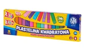 Masy plastyczne - Plastelina Astra Kwadratowa Szkolna 12 Kolorów +3X Neonowe +3X Pastelowe - miniaturka - grafika 1