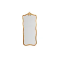 Lustra - Romimex Lustro ścienne złote drewno MDF 71 x 170 x 3 cm - miniaturka - grafika 1