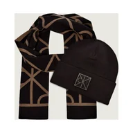 Czapki męskie - Calvin Klein Szal + czapka - miniaturka - grafika 1