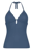 Stroje kąpielowe - Hunkemöller Kształtowane tankini Niebieski - miniaturka - grafika 1