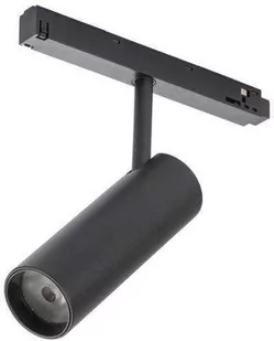 Oprawa szyny reflektor SPOT LED LVM 18cm 9W 3000K czarny - Oprawy, klosze i abażury - miniaturka - grafika 1