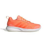 Buty sportowe damskie - Damskie buty tenisowe adidas Avaflash Tennis Shoes Beam Orange/Beam Orange/Ftwr White EUR 39 1/3 - miniaturka - grafika 1