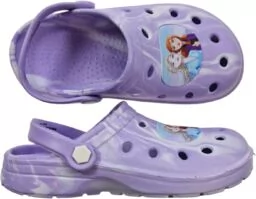 Kroksy CLOGI klapki chodaki piankowe FZ012300 FROZEN - Buty dla dziewczynek - miniaturka - grafika 1