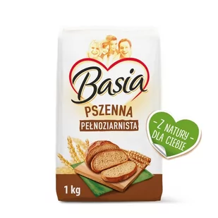 Basia Mąka z pełnego przemiału pszenna typ 1850 900 g - Mąka - miniaturka - grafika 1