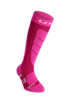 Skarpety termoaktywne - Skarpety dziecięce UYN Junior Ski Socks - pink - miniaturka - grafika 1