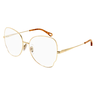 Okulary przeciwsłoneczne Chloé CH0098O 005 - Okulary korekcyjne, oprawki, szkła - miniaturka - grafika 1