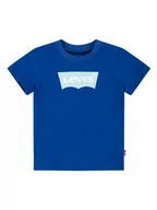 Kaftaniki dla niemowląt - Levi's Kids Koszulka w kolorze niebieskim - miniaturka - grafika 1