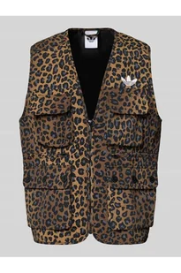 Kamizelka z dekoltem w serek - adidas Originals - Kamizelki męskie - miniaturka - grafika 1