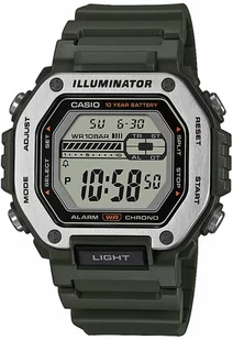 Zegarek Zegarek Casio MWD-110H-3AVEF  - Zegarki męskie - miniaturka - grafika 1