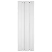 Grzejniki pokojowe - Rebison Julia Grzejnik pionowy dekoracyjny panelowy 1800 podwójny - podłączenie dolne lewe / dolne prawe, Wersja - Podwójna, Szerokość - 702 mm, Wieszak na r - miniaturka - grafika 1
