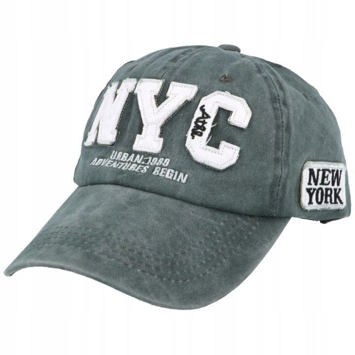 Czapka z Daszkiem NYC bejsbolówka khaki NYC3687-5