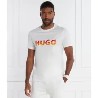 Koszulki męskie - HUGO T-shirt Danda | Regular Fit - miniaturka - grafika 1