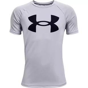 Koszulka chłopięca Under Armour Tech Big Logo SS - Koszulki dla dziewczynek - miniaturka - grafika 1