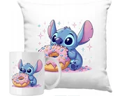 Gadżety dla niej i dla niego - ZESTAW PODUSZKA + KUBEK Prezent STICH STITCH LILO PREZENT + IMIĘ #8 - miniaturka - grafika 1