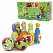 Zabawki i gry sportowe - KRĘGLE PIANKOWE dla dziecka ZESTAW Z CYFERKAMI - miniaturka - grafika 1