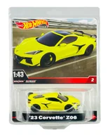 Samochody i pojazdy dla dzieci - HOT WHEELS 2023 CHEVROLET CORVETTE Z06 1:43 HMD48 - miniaturka - grafika 1