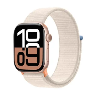 Pasek CRONG Nylon do Apple Watch (38/40/41/42mm) Kremowy - Akcesoria do smartwatchy - miniaturka - grafika 2