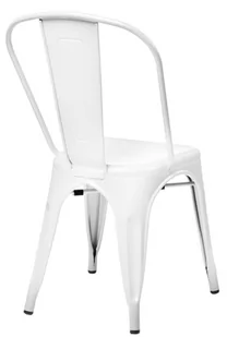 D2.Design Krzesło Paris białe DK-41301 DK-41301 - Krzesła - miniaturka - grafika 1