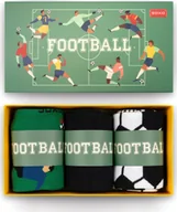 Skarpety termoaktywne - Soxo Zestaw 3x Męskie Skarpetki kolorowe SOXO Football 4045 - miniaturka - grafika 1