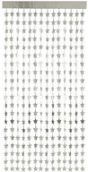 Sylwester - Kurtyna Gwiazdki metaliczna srebrna - 100 x 200 cm - miniaturka - grafika 1