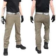 Odzież taktyczna i umundurowanie - Spodnie Wedan Bojówki Cargo Defender - Trudnopalne - Oliwkowe - miniaturka - grafika 1