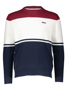 Pepe Jeans Sweter w kolorze granatowo-bordowo-białym - Swetry męskie - miniaturka - grafika 1