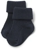 Skarpetki dla dzieci - Wheat Wełniane skarpety w kolorze granatowym - miniaturka - grafika 1