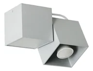 Lampy sufitowe - Lampex Lampa sufitowa Kraft 1, popielata, 15x20 cm - miniaturka - grafika 1
