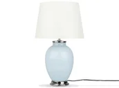 Lampy stojące - Beliani Lampka stołowa jasnoniebieska BRENTA - miniaturka - grafika 1