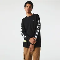 Koszulki męskie - Lacoste męski T-shirt z nadrukiem Loose Fit - miniaturka - grafika 1