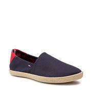 Espadryle damskie - Tommy Hilfiger Espadryle Easy Summer Slip On FM0FM00569 Midnight 403 - miniaturka - grafika 1