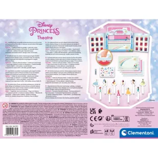 Clementoni Magiczny teatrzyk Disney Princess Księżniczki 18727 - Zabawki kreatywne - miniaturka - grafika 6