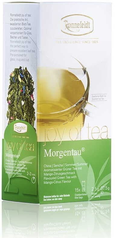 Zielona herbata Ronnefeldt Joy Of Tea Morgentau 15x2,5g