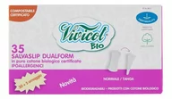 Wkładki higieniczne - Vivicot Bio Vivicot Bio Wkładki Higieniczne Dualform Z Organicznej Bawełny Niebielone Chlorem Kompostowalne 35szt - miniaturka - grafika 1