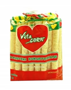 VitaCORN Pałeczki Kukurydziane z Otrębami 70g - Inne przekąski suche - miniaturka - grafika 1