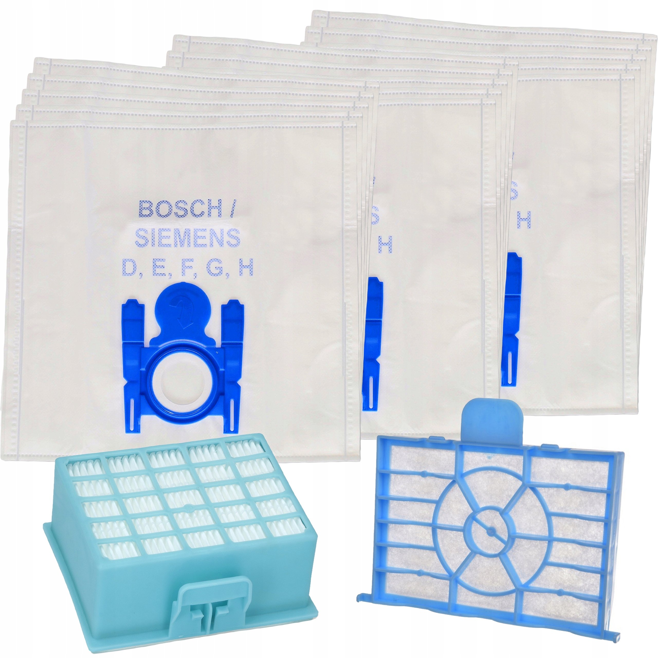 15x Worki Filtry do odkurzacza Bosch GL-20 ProHygienic MoveOn Mini ProPower
