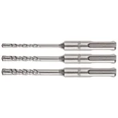 Wiertła - Graphite Zestaw wierteł do betonu 57H570 3 elementy) - miniaturka - grafika 1