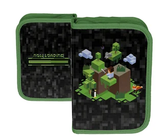 Piórnik szkolny dwuklapkowy Minecraft Press Start Piksele Pixel - Piórniki - miniaturka - grafika 1