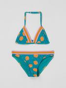 Stroje kąpielowe dla dziewczynek - Bikini o trójkątnym kształcie model ‘Lilly’ - miniaturka - grafika 1