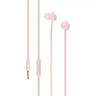 Tellur In-Ear Headset Fly, Noise Reduction Memory Foam Ear Plugs, pink - Słuchawki - miniaturka - grafika 2