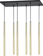 Lampy sufitowe - Lampa wisząca Orno TABUNG 6P, lampa wisząca, G9 max.6W, złota - miniaturka - grafika 1