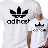 Koszulki męskie - T-Shirt KOSZULKA MARIHUANA GANJA ADIHASH XXL 0375 - miniaturka - grafika 1
