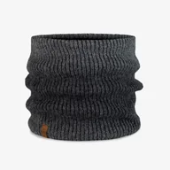 Apaszki i szaliki damskie - Komin Buff Knitted & Fleece Neckwarmer Marin Graphite - miniaturka - grafika 1