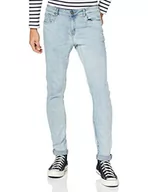 Spodenki męskie - Urban Classics Męskie spodnie jeansowe o kroju slim fit, Lighter Washed., 29W x 32L - miniaturka - grafika 1