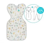 Rożki i beciki - Love to Dream Otulacz Swaddle UP - rozmiar XS - cyrk - ETAP 1 Original - miniaturka - grafika 1