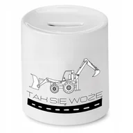 Skarbonki - Dla Geografa Skarbonka na Urodziny Na Prezent z Nadrukiem ze Zdjęciem + Opakowanie na prezent (wzór 01) - miniaturka - grafika 1